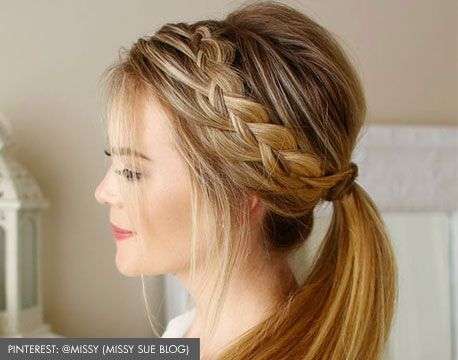 braided bump hairstyle