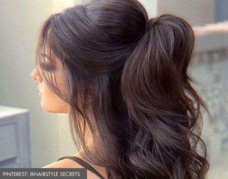 up down bump hairstyle
