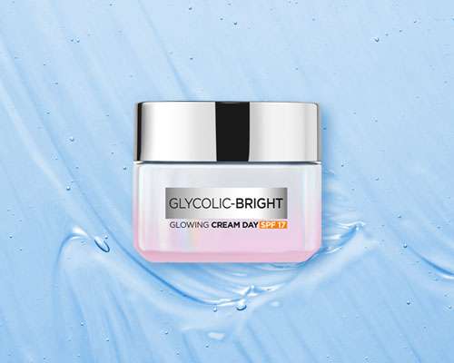loreal day cream with glycolic acid
