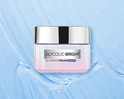 dot and key sleeping mask with glycolic acid